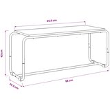  TV stalak 98 x 35.5 x 42 cm Hrast artisan Konstruirano drvo | shoptok.hr