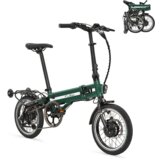 FLEBI supra 4.0 british green zložljivo električno kolo | 16" | domet 70 km, (22118438) Cene