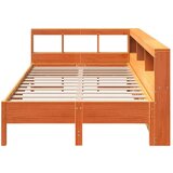  Krevet s regalom za knjige bez madraca 120 x 190 cm od borovine | shoptok.hr