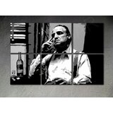 Ručno oslikana POP ART slika MARLON BRANDO 150k100 cm