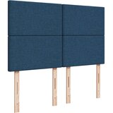  Krevet s oprugama i madracem plavi 140x200 cm od tkanine | shoptok.hr