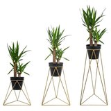  Stalak za saksiju TRIANGL 40x45 cm zlatni | Eponuda.com