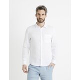 Celio Daflix Linen Shirt - Men Cene