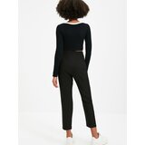 Trendyol ženske pantalone Twoss20Pl0515, crna-crna | Eponuda.com
