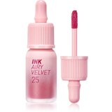 peripera Ink Airy Velvet kremasti ruž za usne s mat efektom nijansa 25 Zazzy Peach 4 g | shoptok.hr