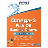 Now Foods Omega-3 ribje olje NOW (36 žvečljivih bonbonov) u