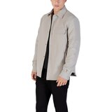 Antony Morato Srajce z dolgimi rokavi REGULAR FIT WITH LOGOED METAL BADGE MMSL00772-FA600297 Siva | Shoptok.si