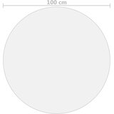  Zaštita za stol prozirna Ø 100 cm 1,6 mm PVC | Eponuda.ba