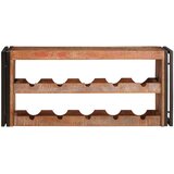  Stalak za vino Smeđa 100 x 45 x 33 cm Čvrsto reciklirano drvo | shoptok.hr