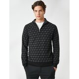 Koton Men's Black Patterned Sweater | shoptok.hr