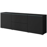 P & B Nizka Omarica Vera, Črna, Led | Shoptok.si