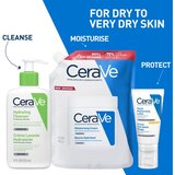 CeraVe Moisturizers vlažilna krema za obraz in telo za suho do zelo suho kožo nadomestno polnilo 454 g | Shoptok.si