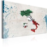  Slika - Map: Italy 90x60 Cijene