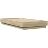  Okvir kreveta s LED svjetlima boja hrasta sonome 90 x 190 cm | shoptok.hr