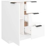  Komoda visok sijaj bela 60x30x70 cm konstruiran les, (20654798) | Shoptok.si
