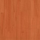  Dnevni krevet s madracem od voska smeđi 100x200cm puno drvo bor | shoptok.hr