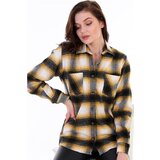 Dewberry Z6724 WOMEN'S SHIRT-MUSTARD Cijene