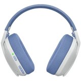 Logitech G435 LIGHTSPEED bežične gaming slušalice, bela/lila, 18 h Cene