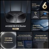 Mercusys AX3000 Dual-Band Wi-Fi 6 Router | shoptok.hr