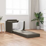  Krevet na razvlačenje 60cm Siva Umjetna koža | shoptok.hr