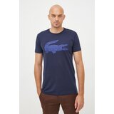Lacoste Pamučna majica boja: tamno plava, s tiskom | shoptok.hr