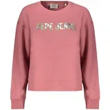 ženski ružičasti sweatshirt na patentni zatvarač