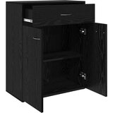  Kreveta s ladicama Crni hrast 60 x 30 x 75 cm Konstruirano drvo | shoptok.hr