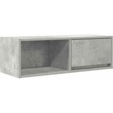 TV ormarić boja betona 80x31x25,5 cm od konstruiranog drva | shoptok.hr