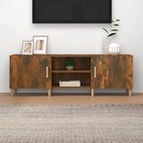 TV ormarić boja dimljenog hrasta 150x30x50 cm konstruirano drvo | shoptok.hr