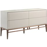 Angel Cerdá Siva kredenca z nogami iz orehovega lesa, (20619511) | Shoptok.si
