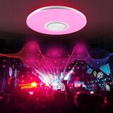  LED RGBW prigušiva stropno svetlo sa zvučnikom LED/60W/230V, belo + daljinski upravljač | Eponuda.com