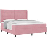  s opruga kutije Ružičasta 180 x 200 cm Baršun | shoptok.hr