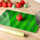  Steklena deska za rezanje z motivom nogometnega igrišča | Shoptok.si