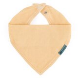 Petite&Mars Bandana Luke 3m+ podbradnik Beige Pears&Intense Ochre 1 kom | shoptok.hr