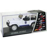  Terenski policijski auto za igru 17 cm - bijeli | shoptok.hr