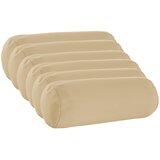  Presvlaka za jastuk 6 pcs HEERLEN Bež Ø 15 x 40 cm Poliester | shoptok.hr