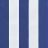  Jastuci za stolice 4 kom plavo-bijele pruge 50x50x7 cm tkanina | shoptok.hr