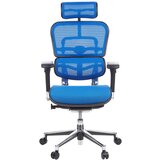 MID.YOU Pisarniški Stol Ergohuman, Modra | Shoptok.si