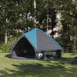  Teepee šotor s streho Modra in siva 490 x 410 x 210 cm, (5000091148) | Shoptok.si