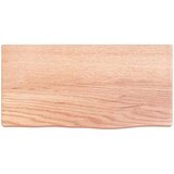 vidaXL Zidna polica svjetlosmeđa 40 x 20 x 4 cm od obrađene hrastovine | shoptok.hr