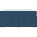 vidaXL Konstrukcija postelje Modra 140 x 200 cm blago | Shoptok.si