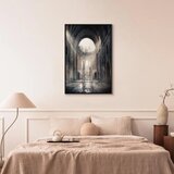  Slika - Chamber of Secrets (1 Part) Vertical 40x60 U crnom drvenom okviru | shoptok.hr