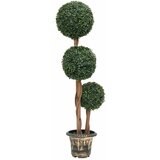  Umjetni šimšir u obliku kugle s posudom zeleni 119 cm | Eponuda.com