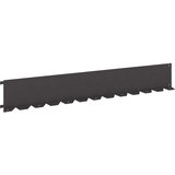  Ograda oko Travnjaka 10 pcs 102 x 15 x 4 cm Čelik Crna | shoptok.hr