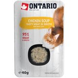 Ontario Cat juha - piščanec in zelenjava 40 g | Shoptok.si
