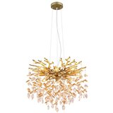 Globo 64138H1G - Visilica na sajli QUEENA 8xE14/40W/230V zlatna | Eponuda.com
