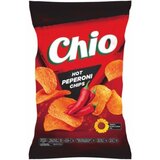 Chio čips hot pepperoni 140G Cene