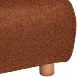Lomoco KOTNA SEDEŽNA GARNITURA, velur terakota | Shoptok.si