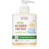 WoodenSpoon Natural šampon i gel za tuširanje za djecu bez parfema 300 ml Cijene