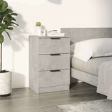 vidaXL noćni ormarić siva boja betona 40x36x65 cm | shoptok.hr
